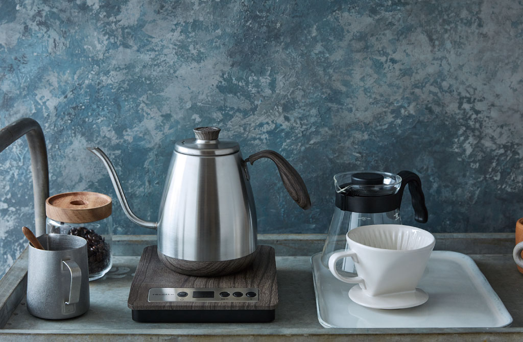 ア*ル様 メルカリ祭セールレコルト 温度調節ドリップケトル RTK-1 電気