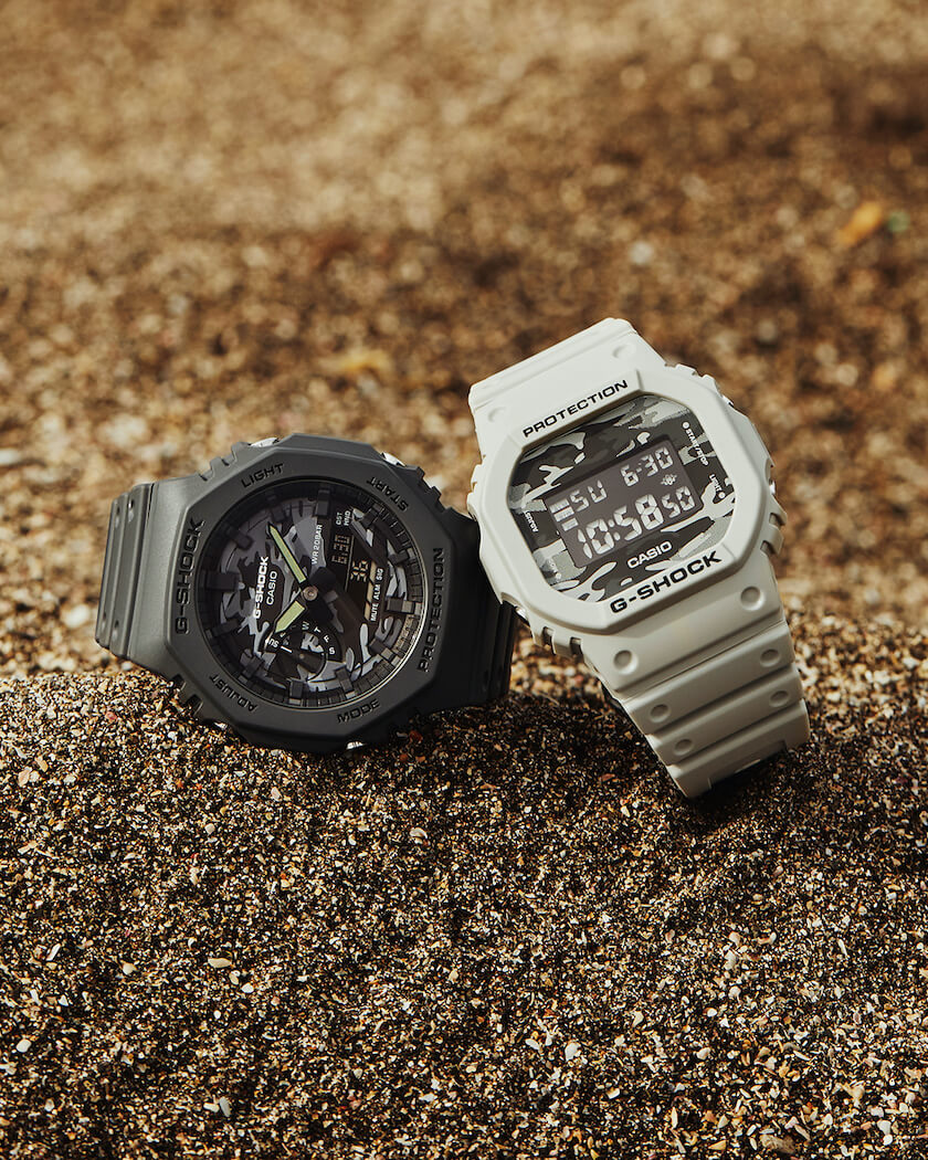 G-SHOCK「GA-2100」シリーズに初のカモ柄が！素敵すぎる！ | 【公式