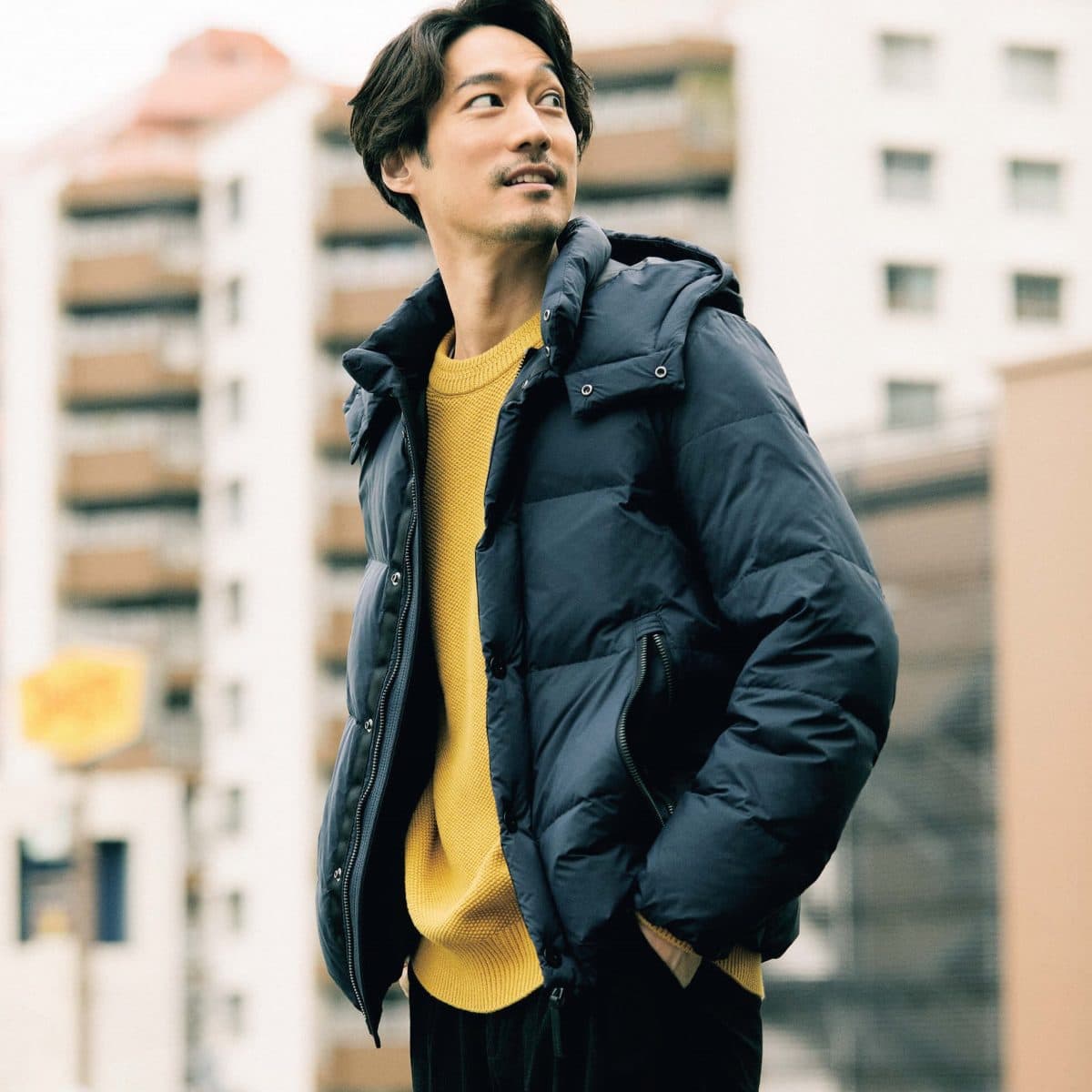 暖かくてお得なダウン】コーディネートを引き締める！洗練された“爆