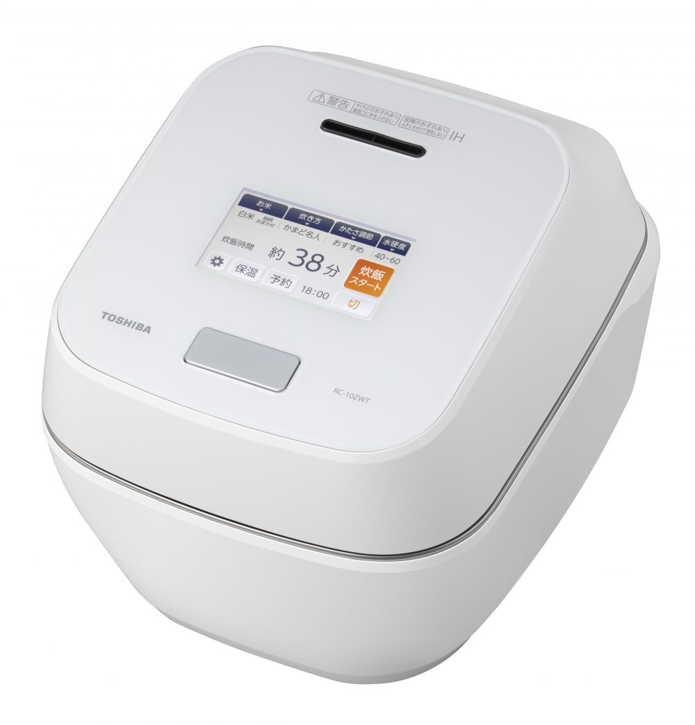 TOSHIBA（東芝）の真空圧力IHジャー炊飯器の最新モデルは 日本初！水の