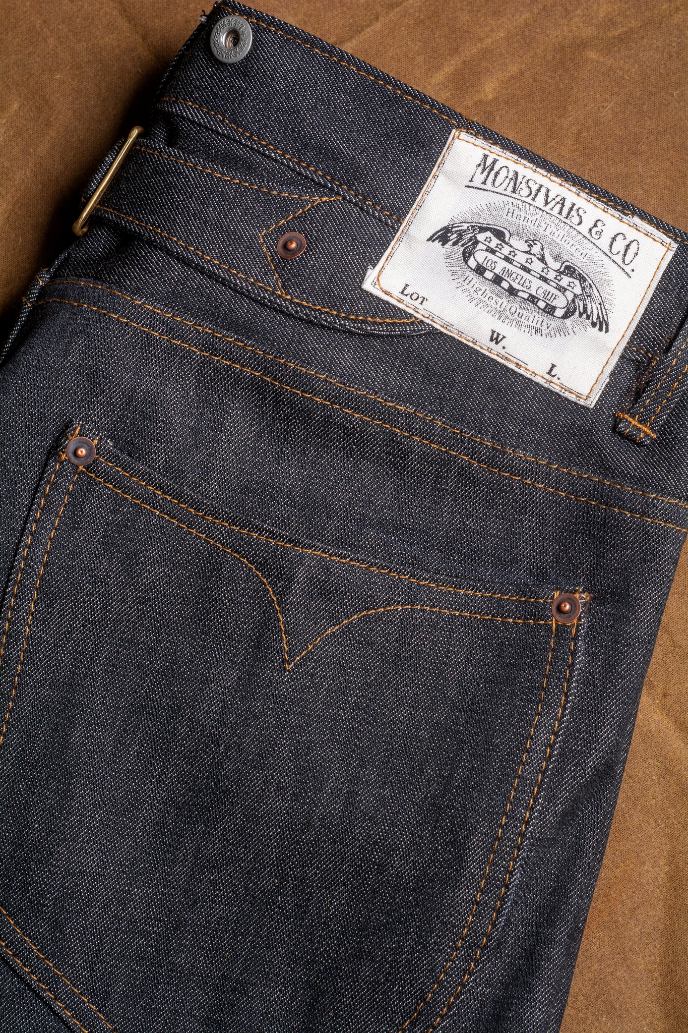 El Jefe - Lot 723 - White Oak Cone Mills Denim – Monsivais & Co.