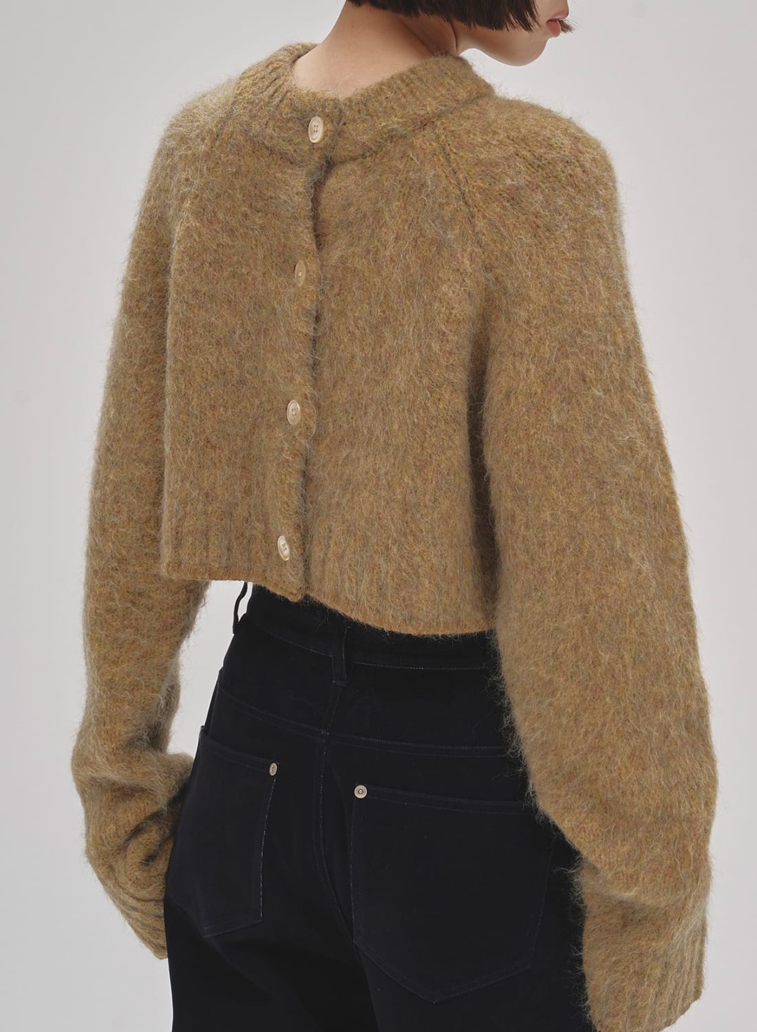 BRUSHED KNIT CARDIGAN|ブラッシュド ニット カーディガンブラッシュド