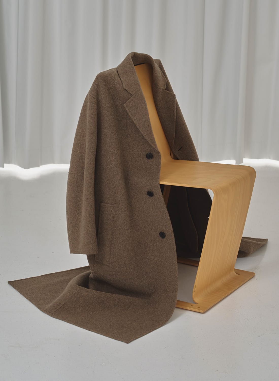 WOOL OVER COAT|ウール オーバー コートウール オーバー コート| MOONLOID