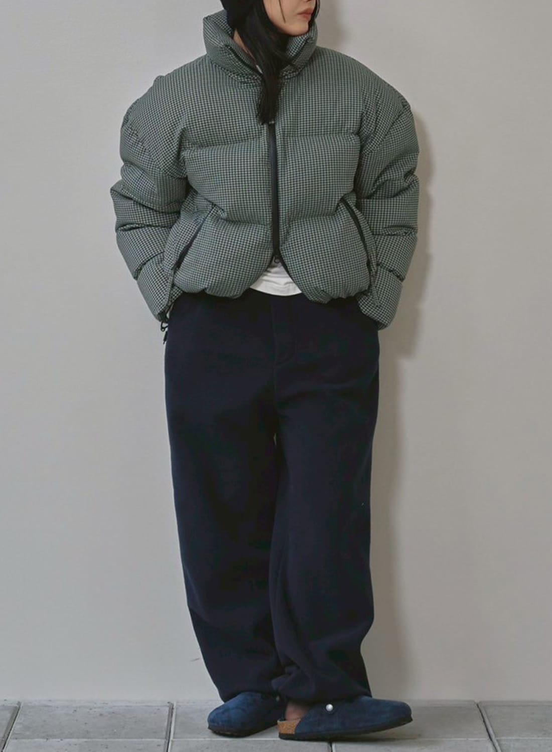 CHECK DAWN JACKET|チェック ダウン ジャケットチェック ダウン