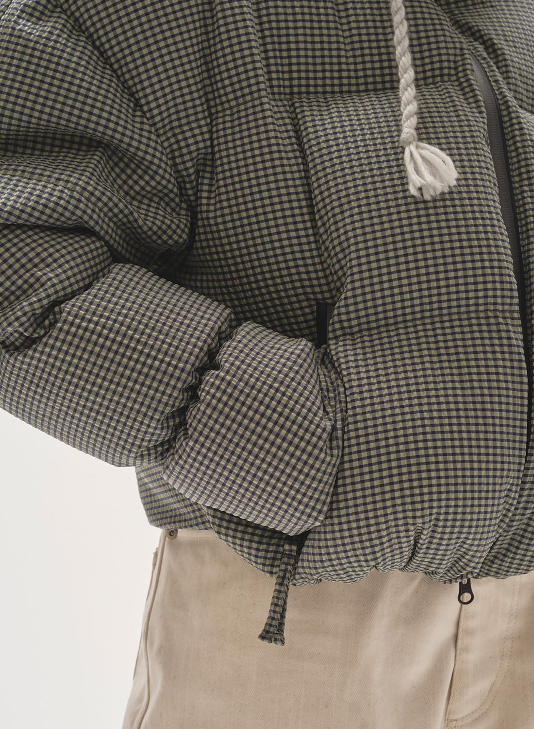 CHECK DAWN JACKET|チェック ダウン ジャケットチェック ダウン