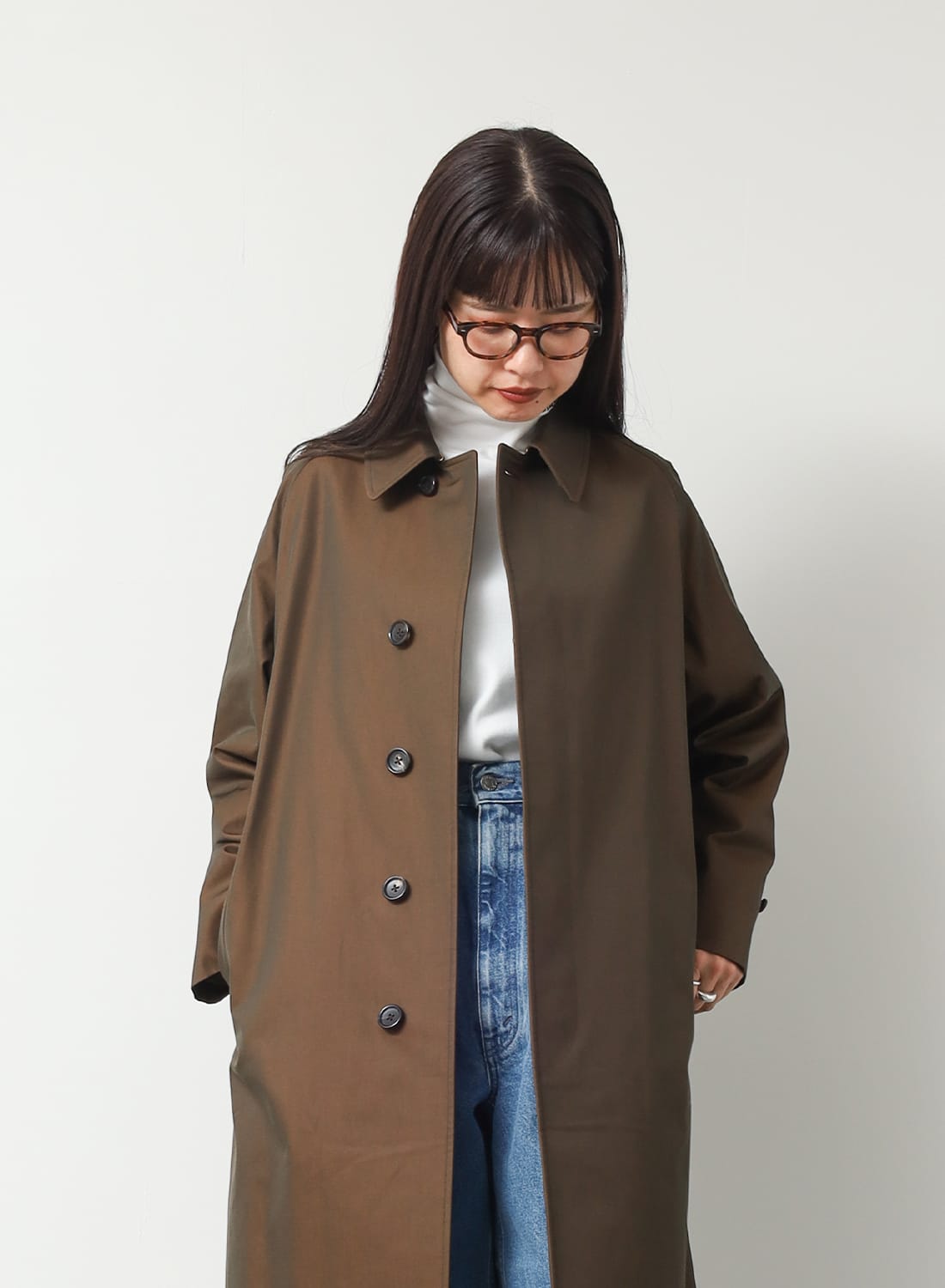 SINGLE RAGLAN COAT 1 /GABARDINE|シングルラグランコート 1