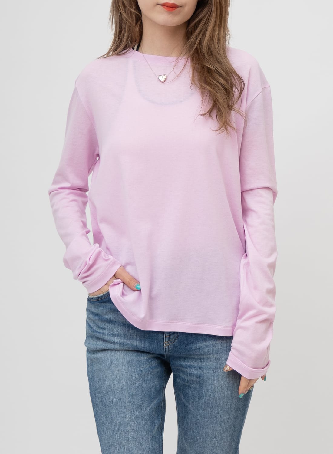 TENCEL COTTON L/S PO|テンセル コットン ロングスリーブ プルオーバー