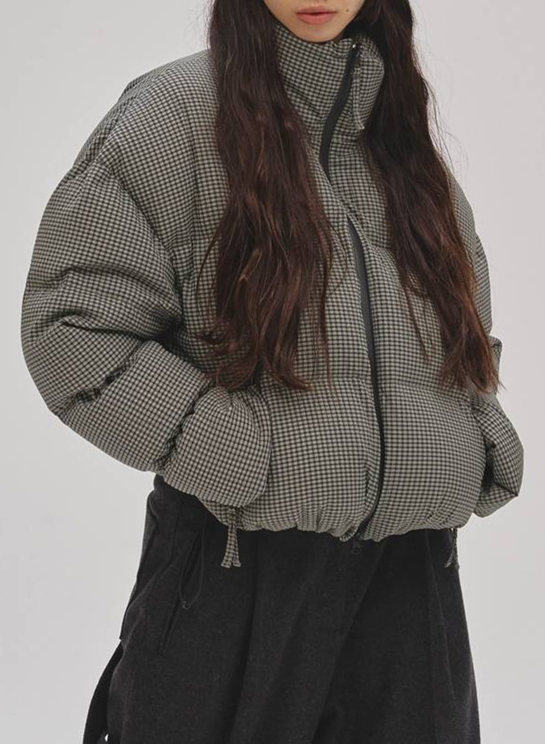 CHECK DAWN JACKET|チェック ダウン ジャケットチェック ダウン