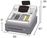 東芝テック電子レジスター AR-660-15