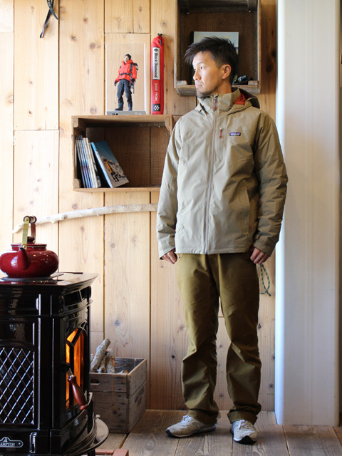 patagoniaの温かい防水ジャケット 「Windsweep 3 in 1 Jacket」 – moderate