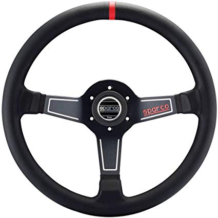 Sparco L575 Monza 350mm Steering Wheel Leather - Universal – Moe