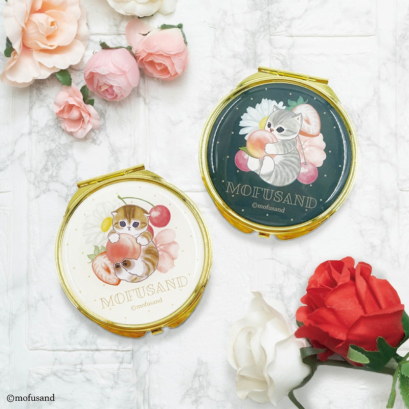 mofusand もふもふストア コンパクトミラー ラティス WH | mofusand