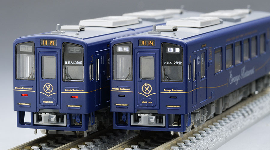 TOMIX】肥薩おれんじ鉄道 HSOR-100A形（おれんじ食堂）2023年12月発売