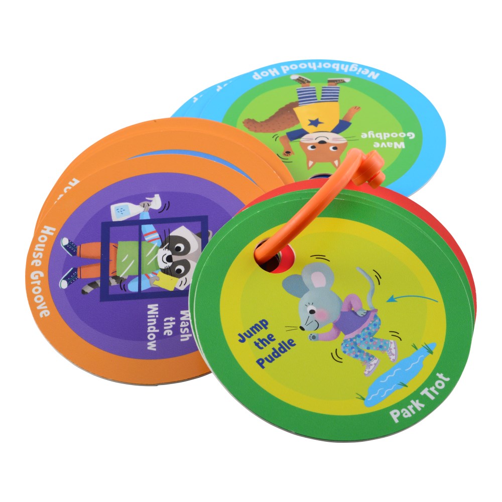 Toddler Action Cards Animal Moves & Sounds