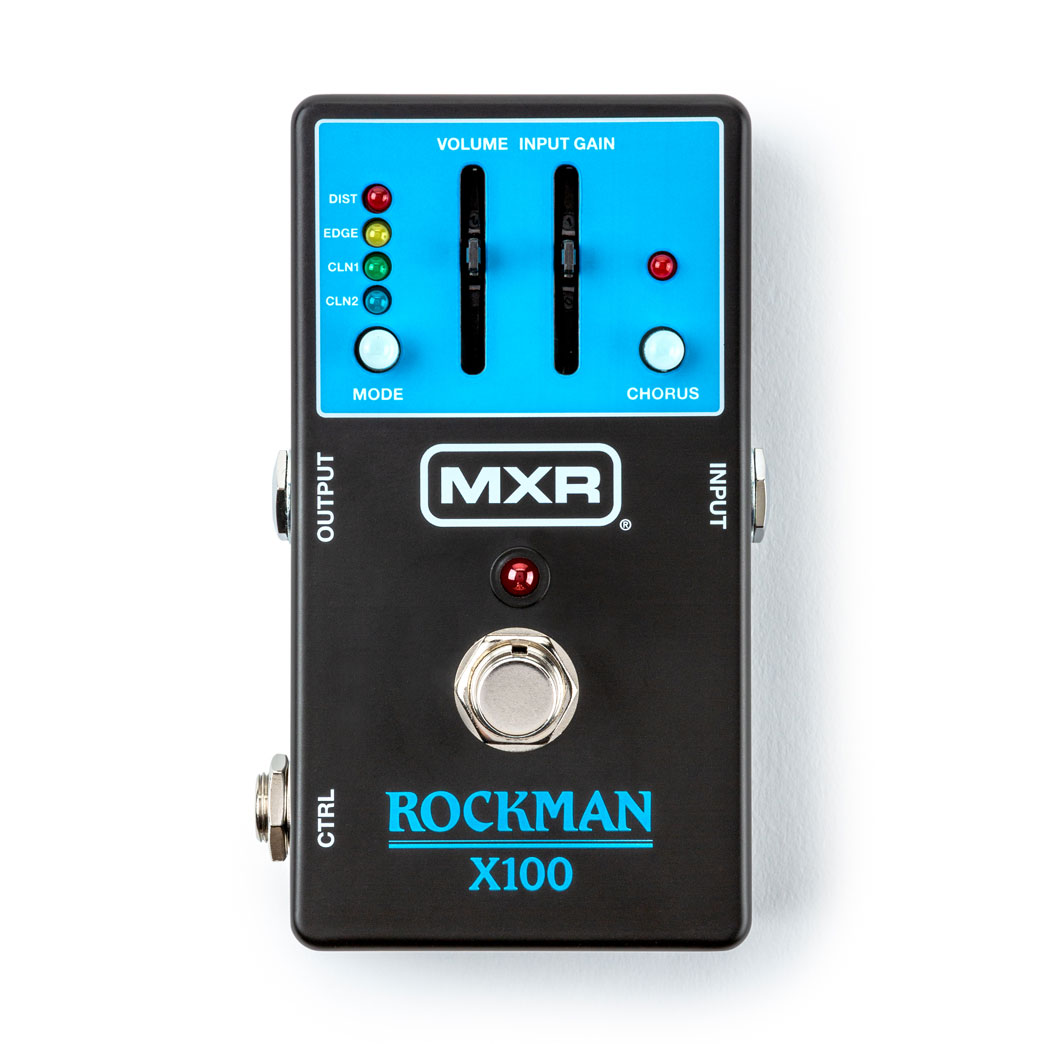 MXR® | ROCKMAN® X100™ ANALOG TONE PROCESSOR | MX100 | モリダイラ楽器