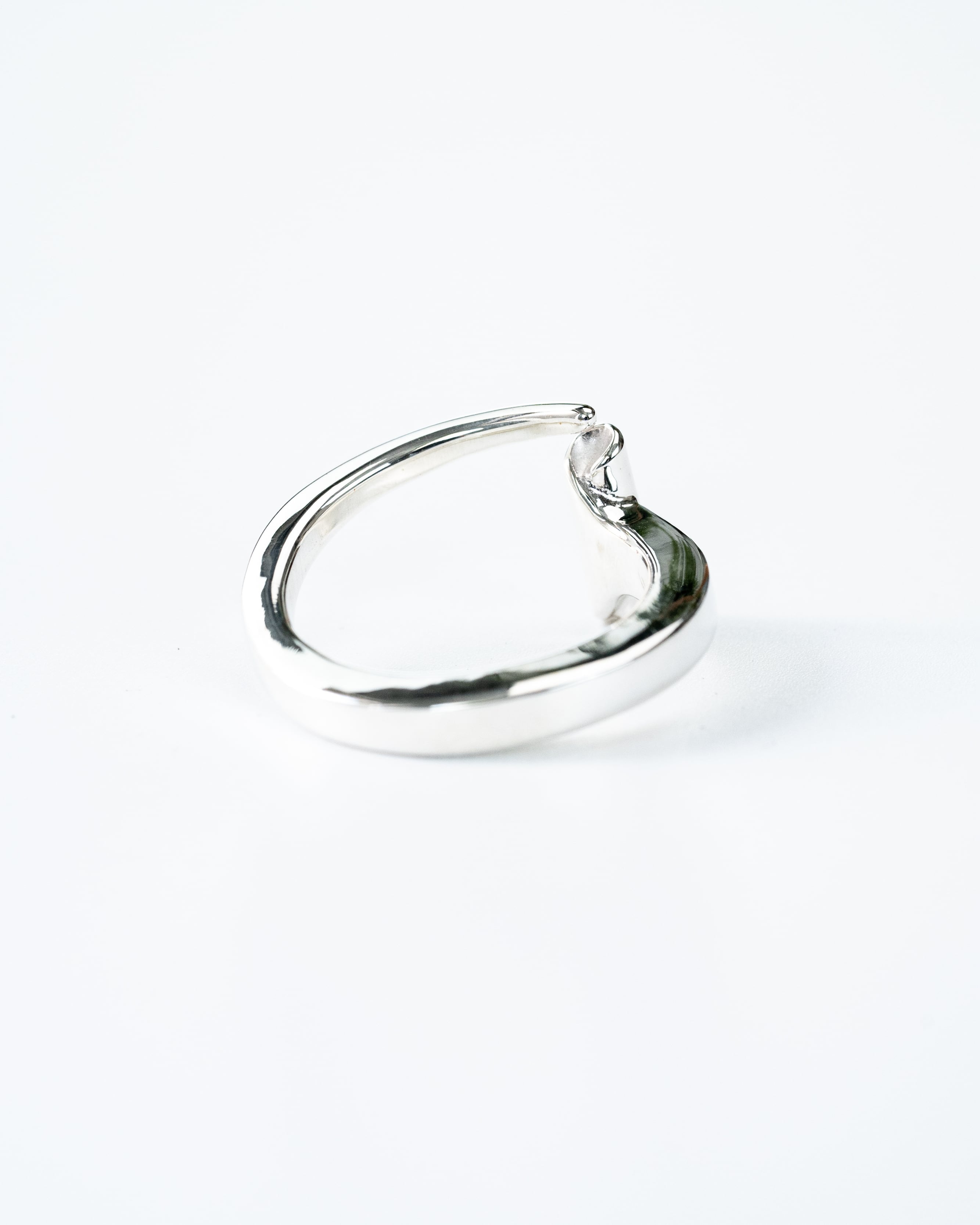 WAKAN SILVER SMITH WAKUGI ring M -MORLS-