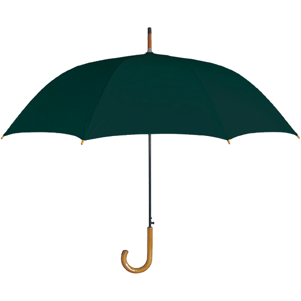 傘】 ジャンプ傘65 木ハンドル ポリエステル 65cm | 包装資材・袋の