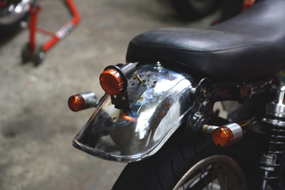 5万円SR】純正リアフェンダーを改造してショート化！SRオーナー必見の