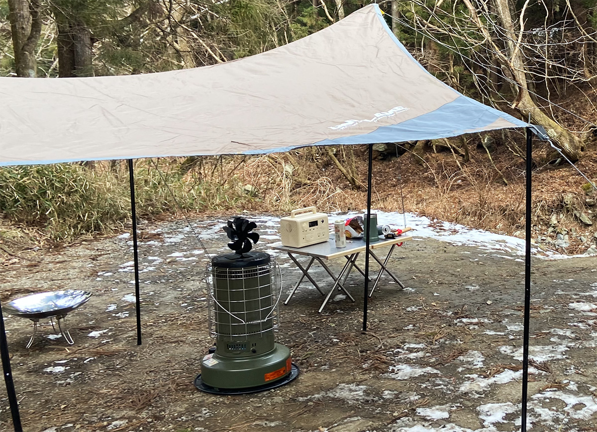 トヨトミ・ギアミッションKS-GE67レビュー｜冬キャンプを快適に！