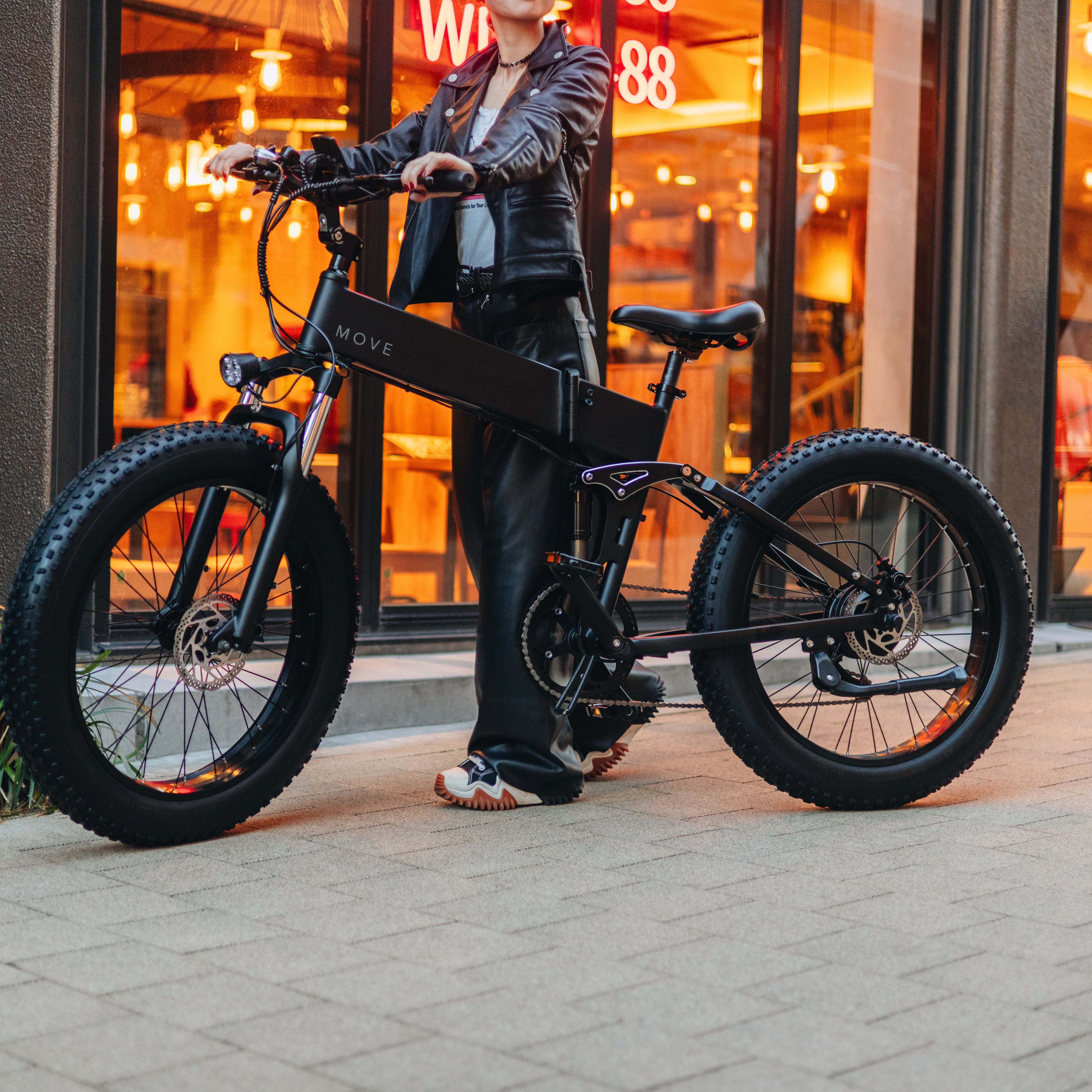 MOVE X | Next-generation fat tire E-bike | Folding electrically