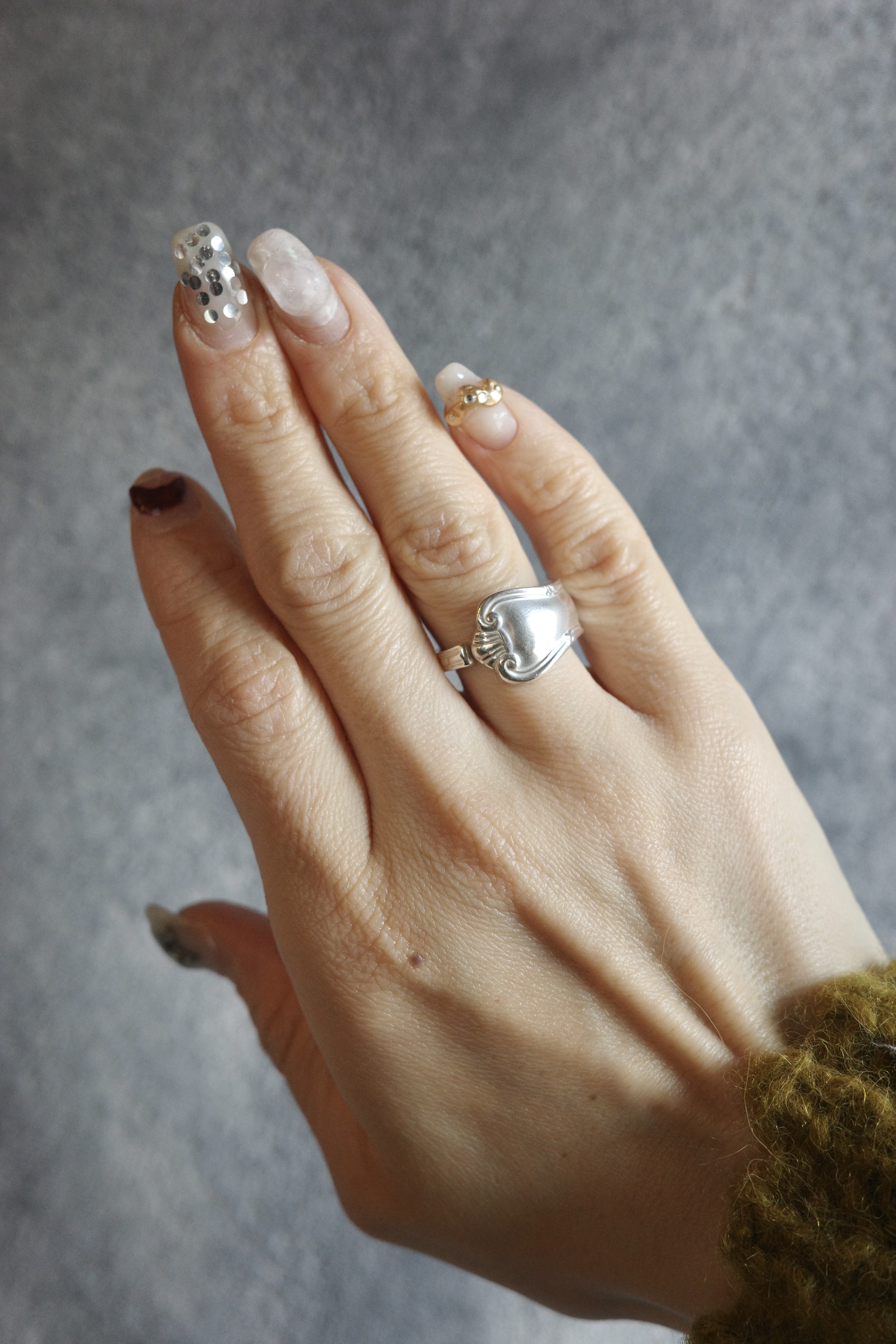 Tiffany&Co. アンティークカトラリー スプーンリング 14号 - mozme