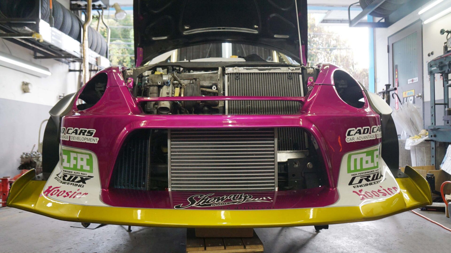 インタークーラー巨大化！ラジエター軽量化？ - コペン専門店も。ファク