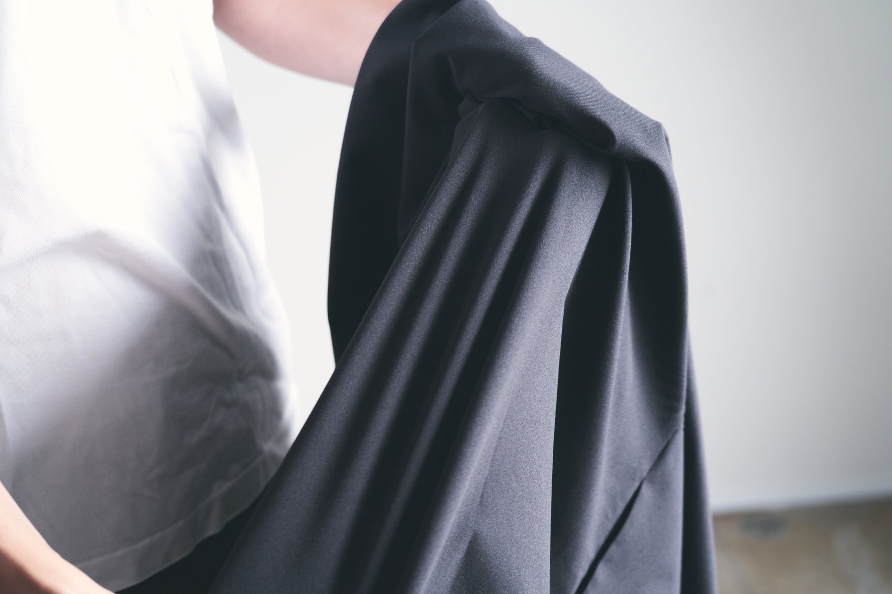 Minimalist HAORI / Black