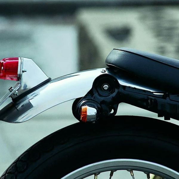 ヤマハ SR400用アルミリヤフェンダーショート BIGCEDAR | バイク