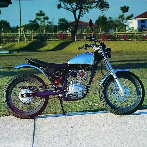 ホンダ FTR223 アルミタンク TYPE-4 バフ仕上げ BIGCEDAR | バイク