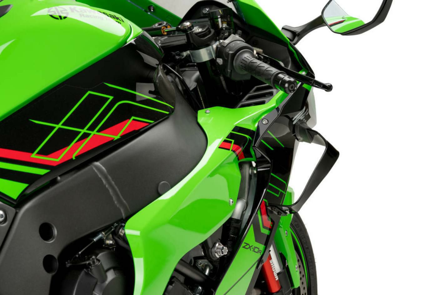 ZX-10R/RR 2021～ ダウンフォースサイドスポイラー/サイドウイング