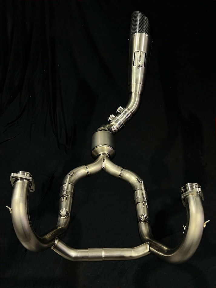 BMW RnineT 21-24 チタン フルエキゾースト マフラー Vandemon