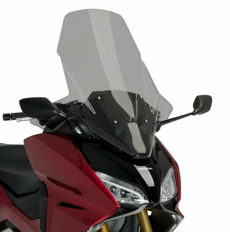 PUIG ツーリングスクリーン V-Techライン ダークスモーク SUZUKI