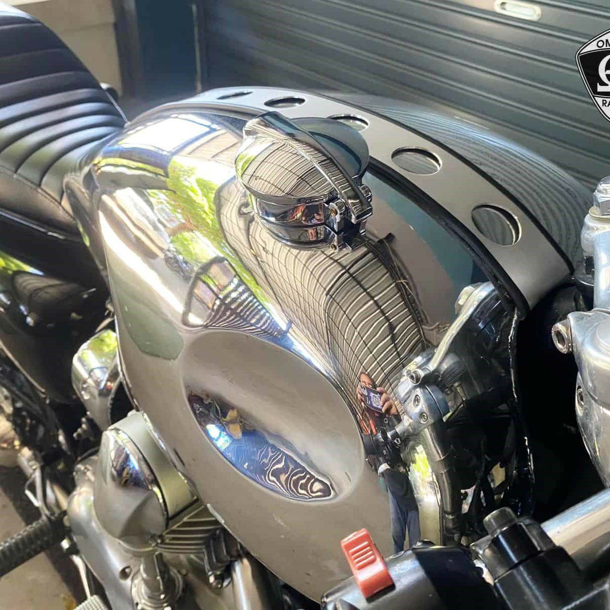 Kawasaki W800 アルミ タンク 