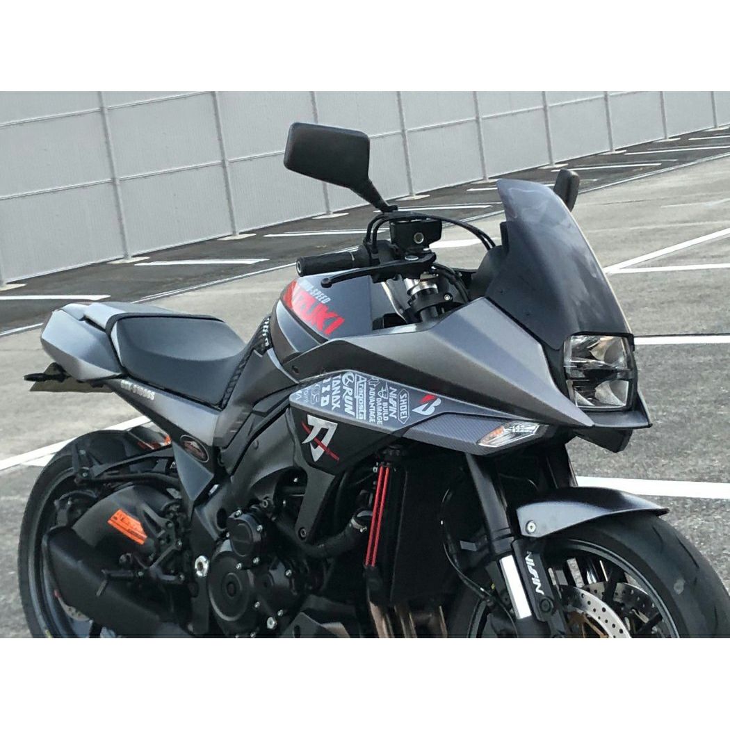 スズキ KATANA スクリーン(スモーク) ACRY Point | バイクカスタム