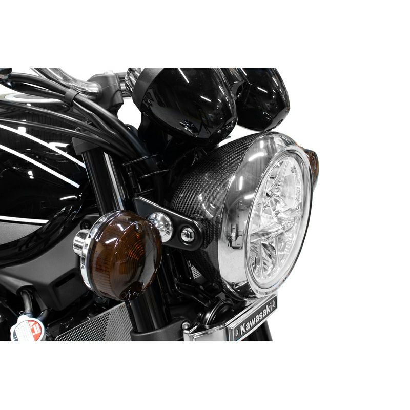 カワサキ Z900RS/CAFE カーボンヘッドライトケース アーキ | バイク