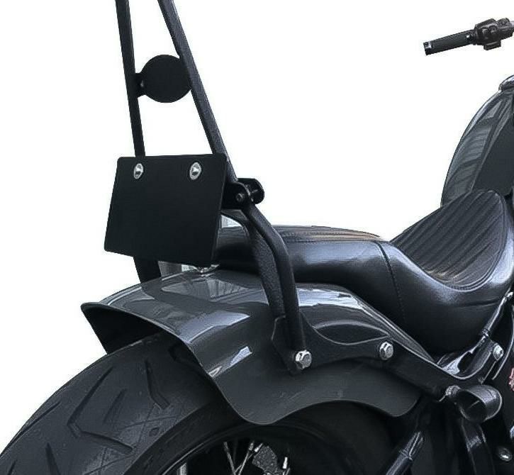 シーシーバー用 ナンバープレートマウントベース ブラック 【WMW