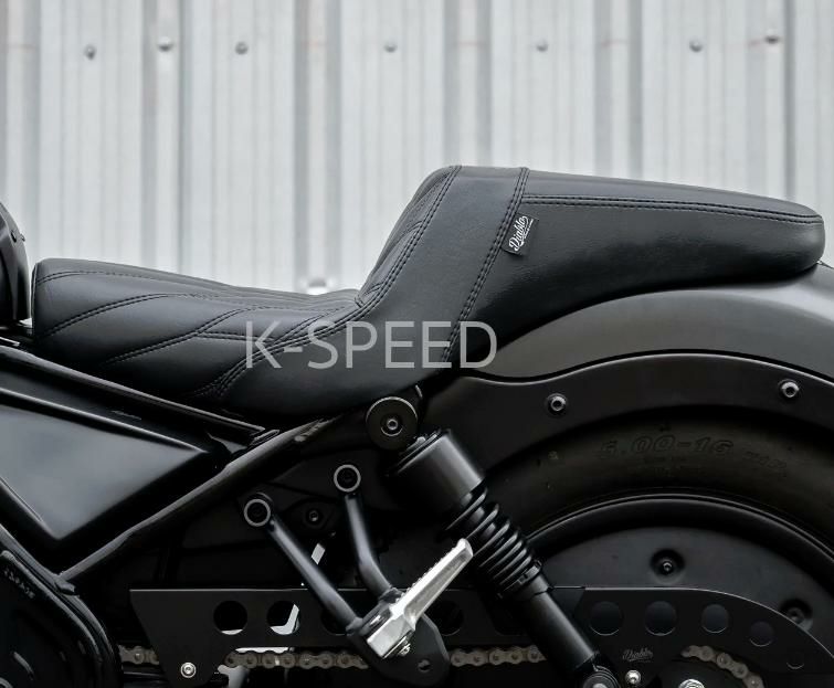 レブル250/300/500 ツーアップ シート ディアブロカスタム K-SPEED