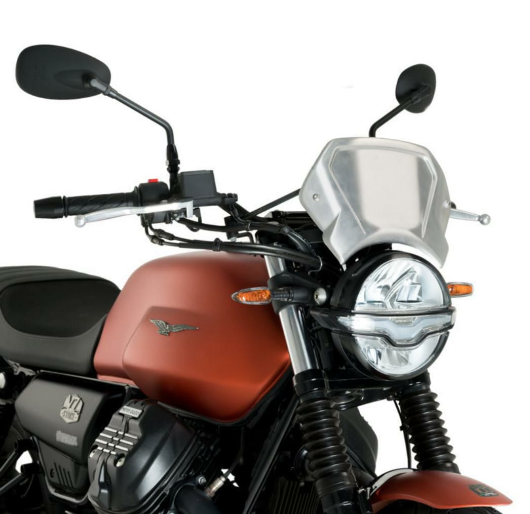 MOTO GUZZI V7純正ウインドシールド美品 付属品完備