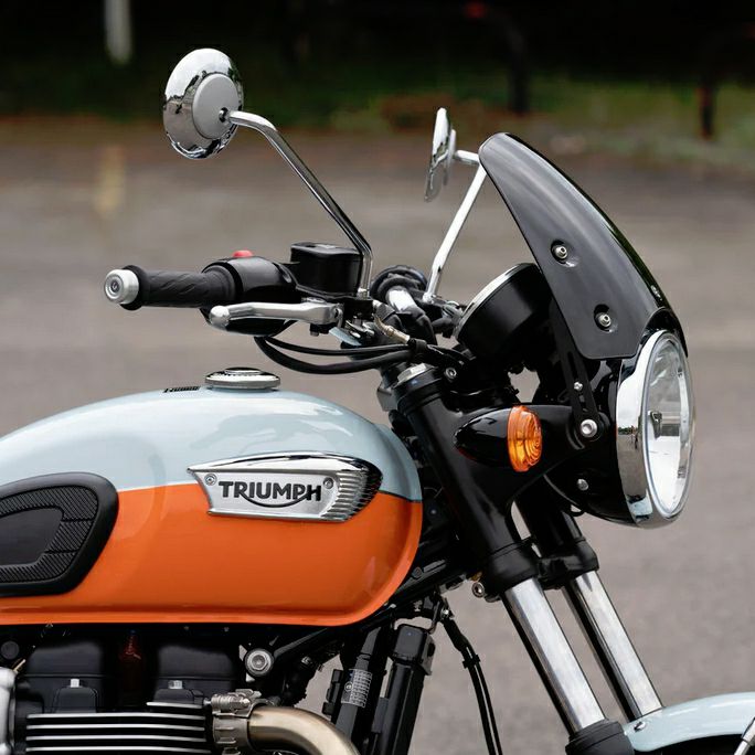 空冷 水冷 ボンネビル T100 T120 スクリーン クラシックS3 ライト