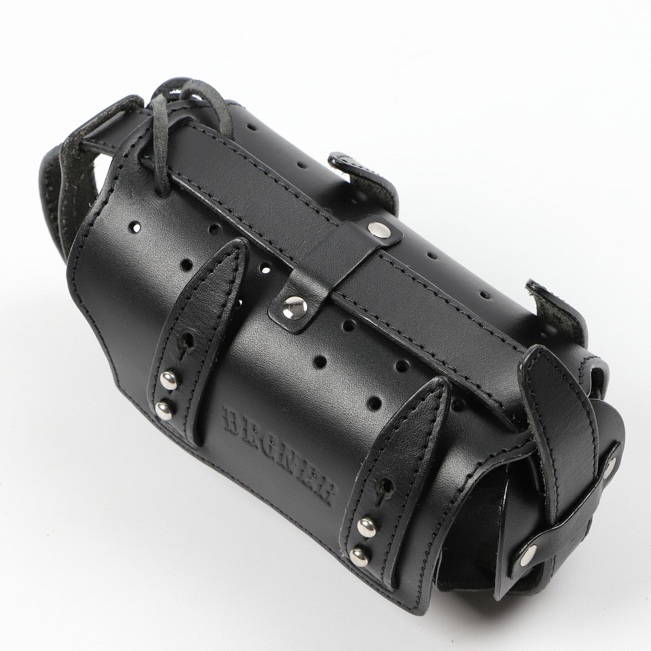 昭南皮革製フューエルボトルホルダーバイクガソリン携行缶燃料タンク