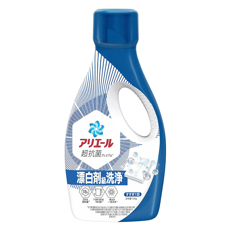 アリエールジェル 超抗菌プレミアム 漂白剤級洗浄 本体 700g