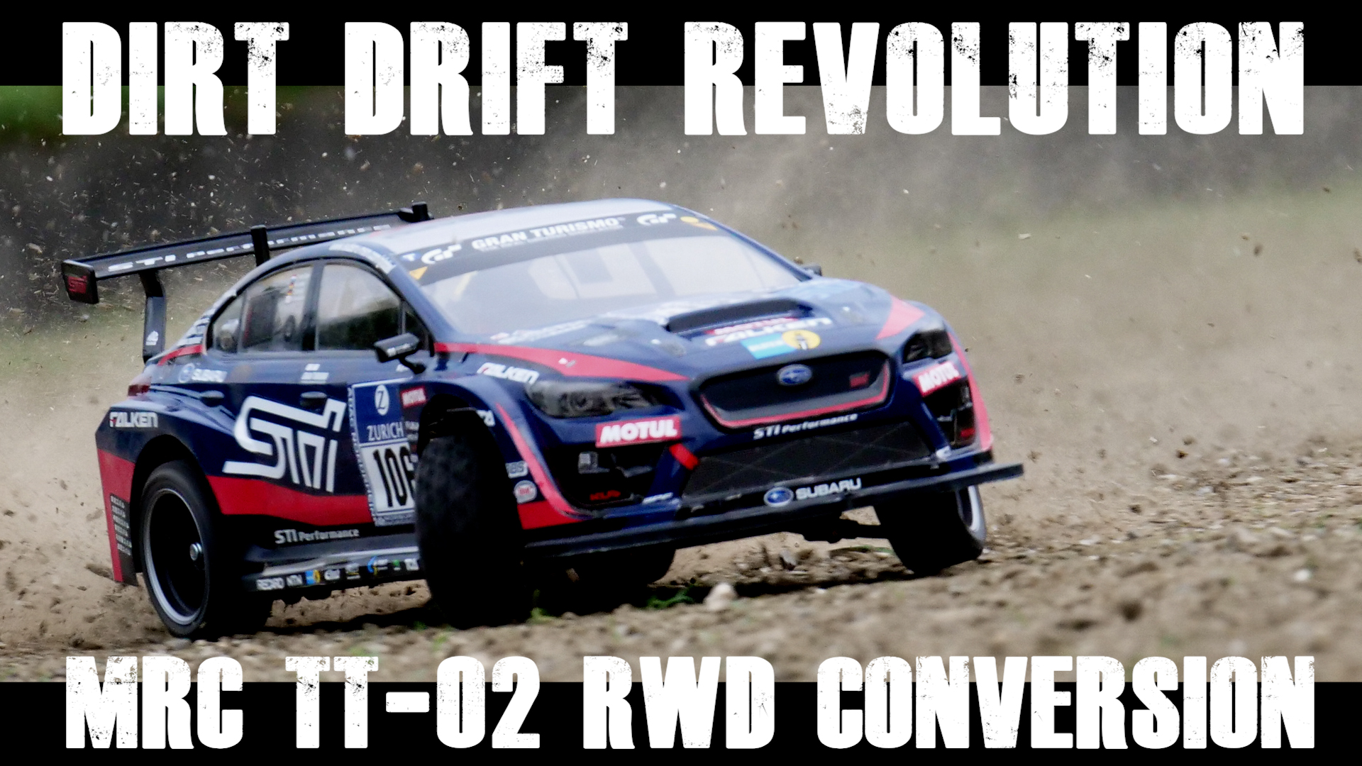 TT-02コンバ 発売！Dirt Drift Revolution! MRC TT-02 RWD CONVERSION