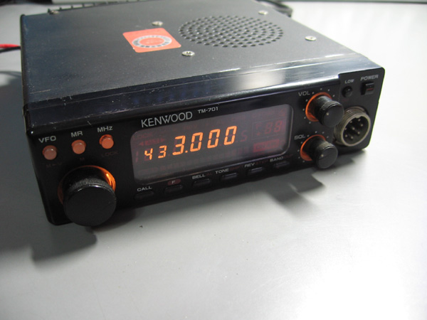 ◇KENWOOD 144/430MHz FMトランシーバーTM-701S【01】 ◇KENWOOD 144