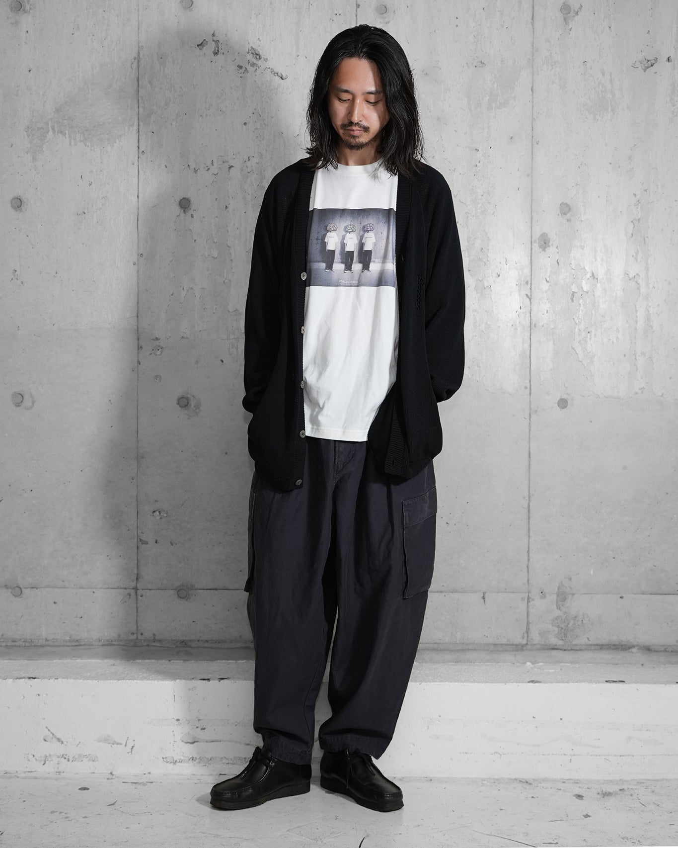 PLEATED CARGO TROUSERS | 大人が着られる上品なオーバーサイズ | mù_