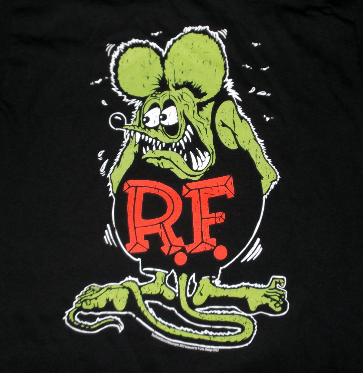 ラットフィンク 長袖Tシャツ RAT FINK ロンT公式 スタンディング