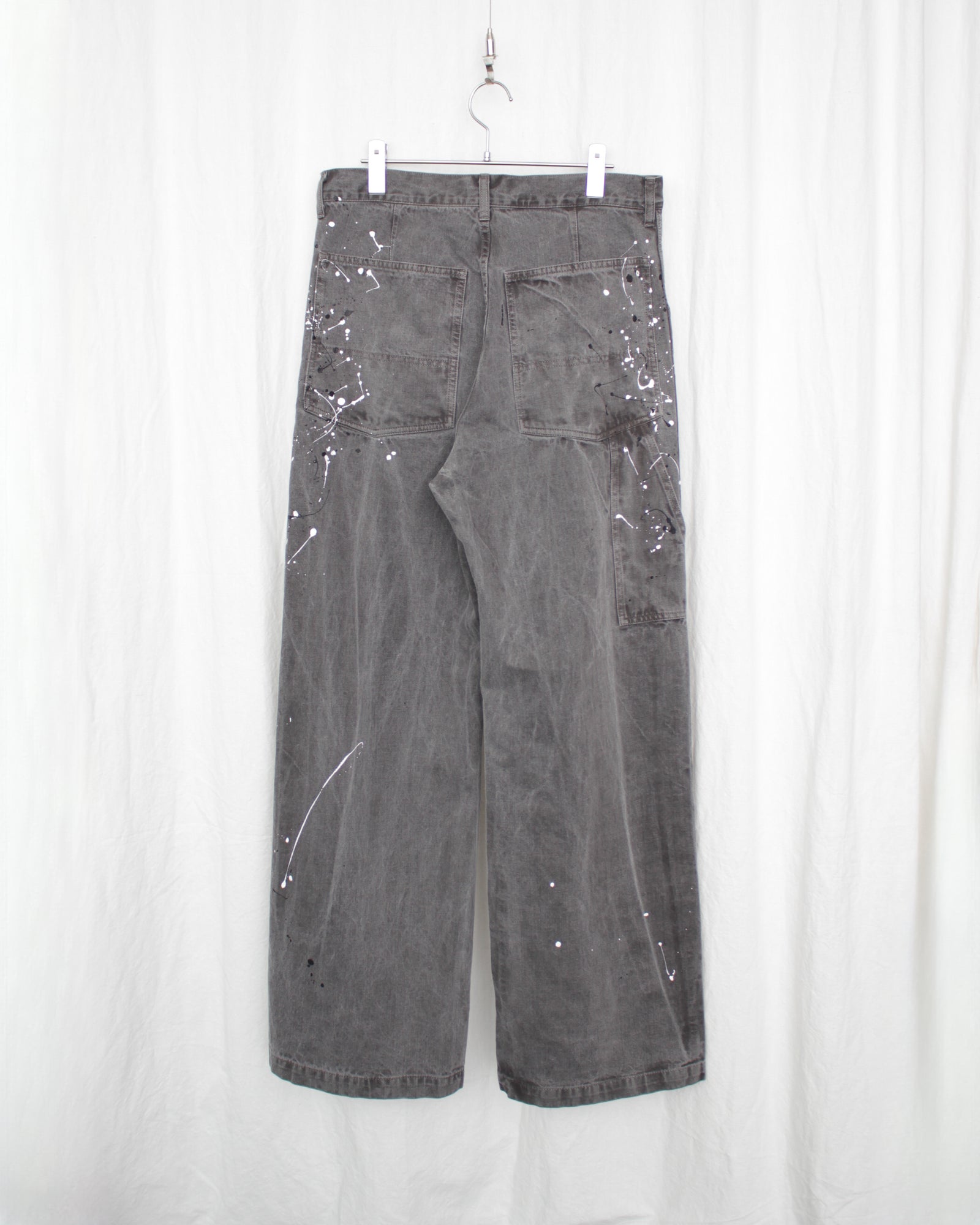 ENSOU. エンソウ 通販 SPLASH PAINTER JEANS (E13P010) Sumi-Dyed