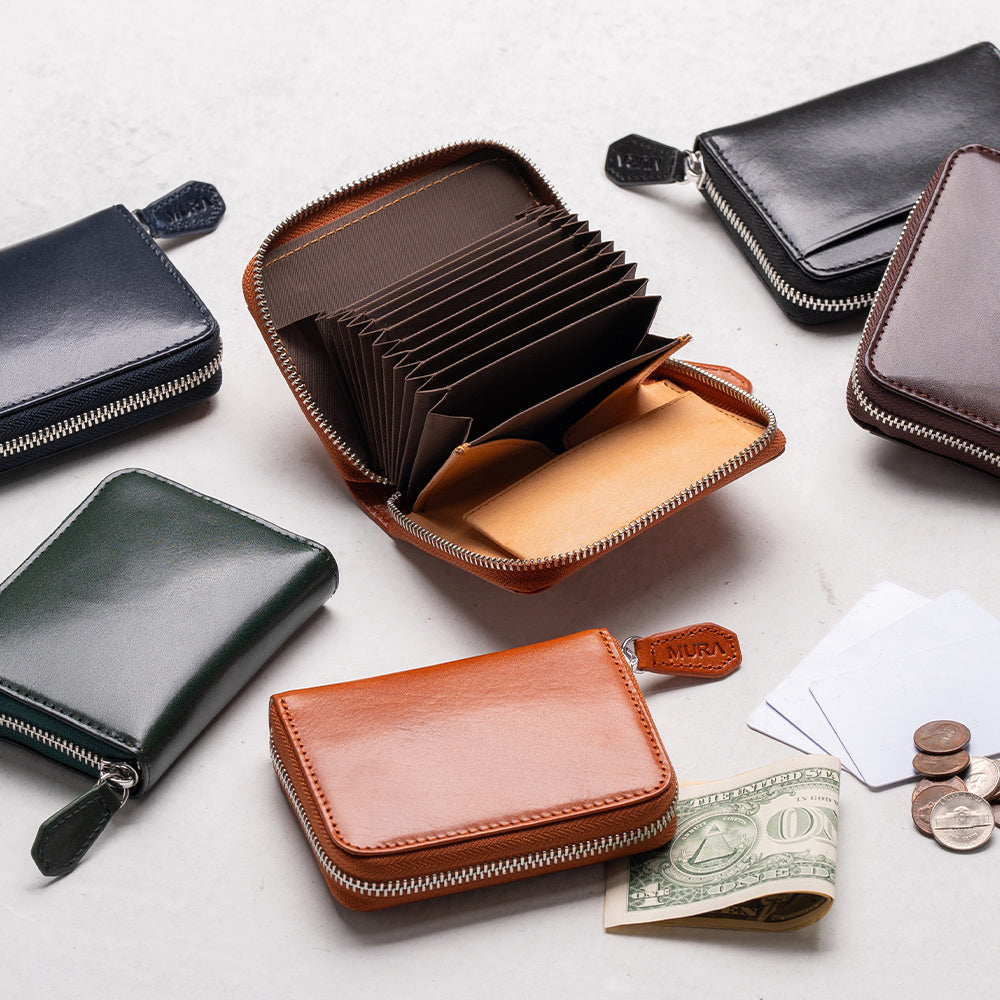 イタリアン/フルグレイン じゃばら式 スキミング防止 コンパクトミニ