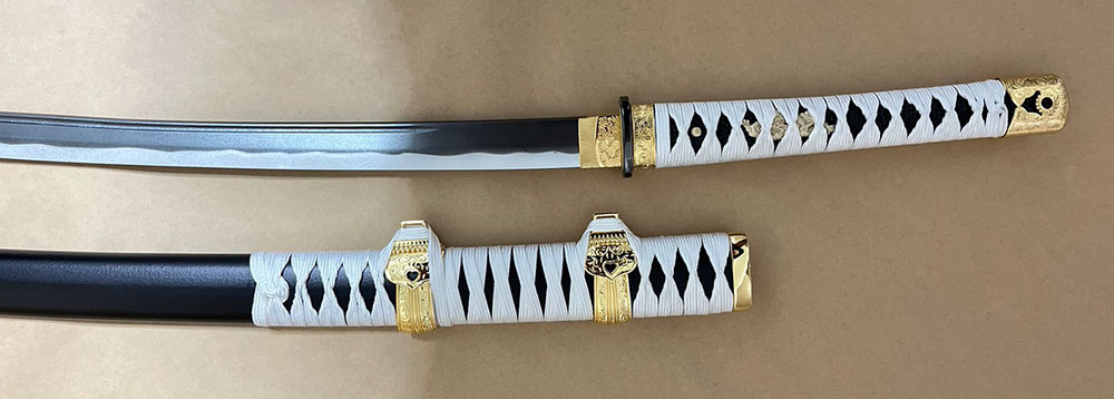 白金太刀 高級拵え（竹光）｜しろがねたち（竹光刀）の販売・通販