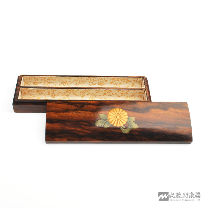 No.359屋久杉虎杢のトレーと黒柿の名刺ホルダー No.359屋久