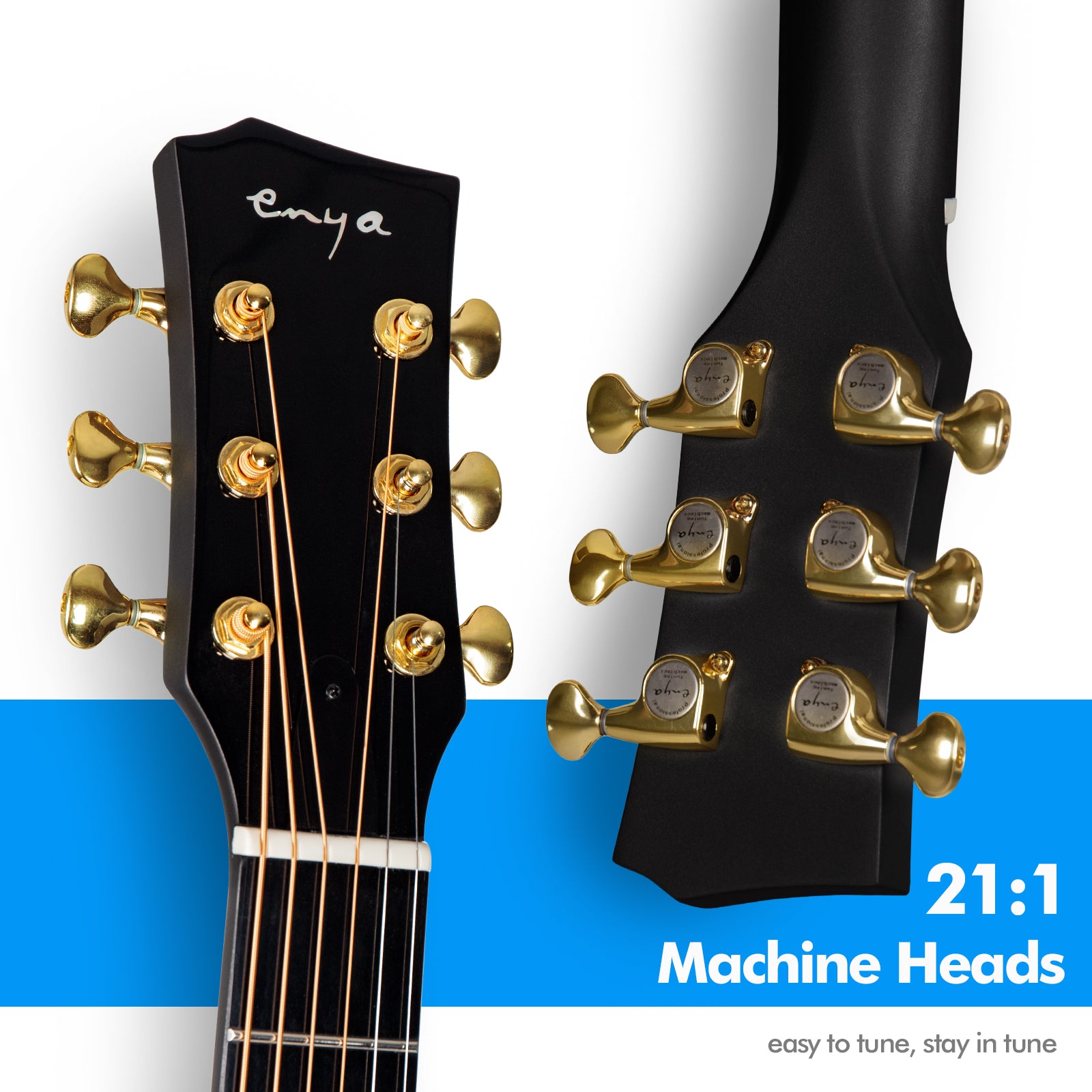 ENYA X4 PRO MINI Carbon Acoustic Guitar – Music Connoisseur Singapore